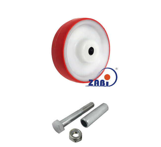 Колёса и наборы колёс, Колёса промышленные опорами из нержавеющей стали, С набором для монтажа с обозначением 11BCX