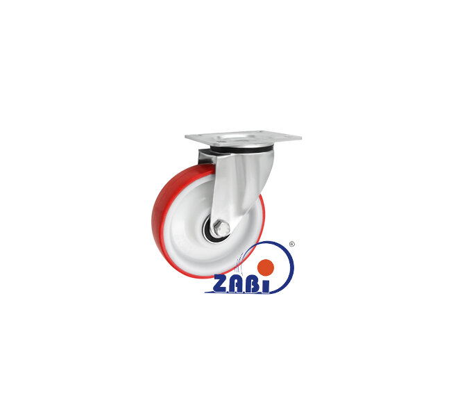 , Колеса нейлоновые + полиуретан, Колеса нейлоновые + полиуретан поворотные с обозначением 42BCN