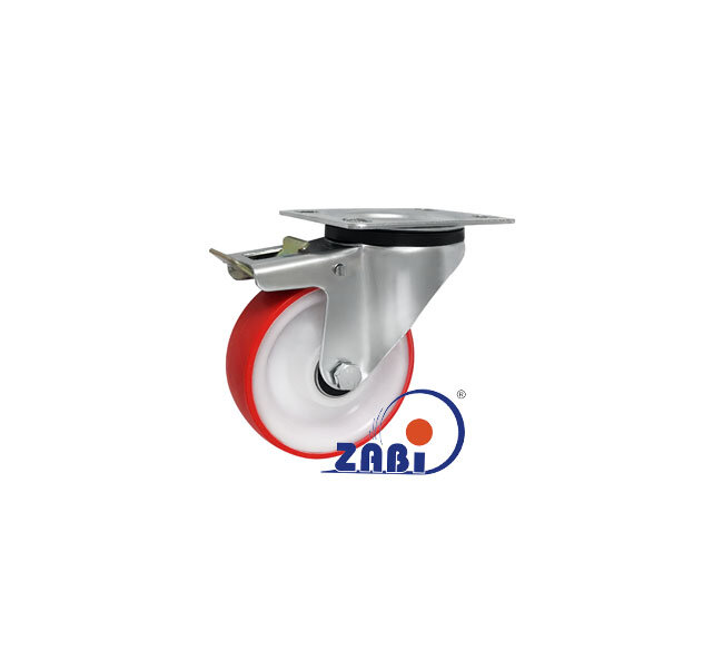 , Колеса нейлоновые + полиуретан, Колеса нейлоновые + полиуретан поворотные + тормоз с обозначением 15BCNH