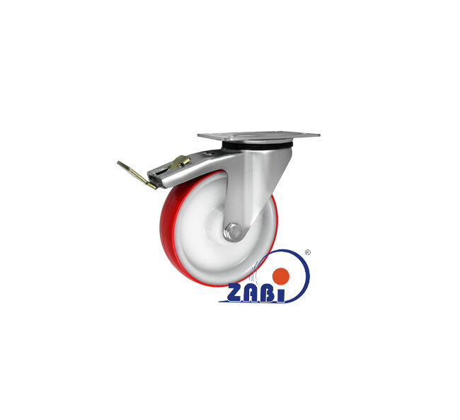 , Колеса нейлоновые + полиуретан, Колеса нейлоновые + полиуретан поворотные + тормоз с обозначением 45BCWH