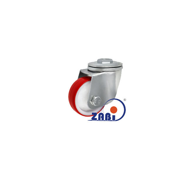 , Колеса нейлоновые + полиуретан, Колеса нейлоновые + полиуретан поворотные под болт с обозначением 8BCNW