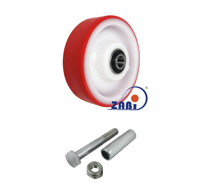 Колёса и наборы колёс, Колёса промышленные опорами из нержавеющей стали, С набором для монтажа с обозначением 21BCNX