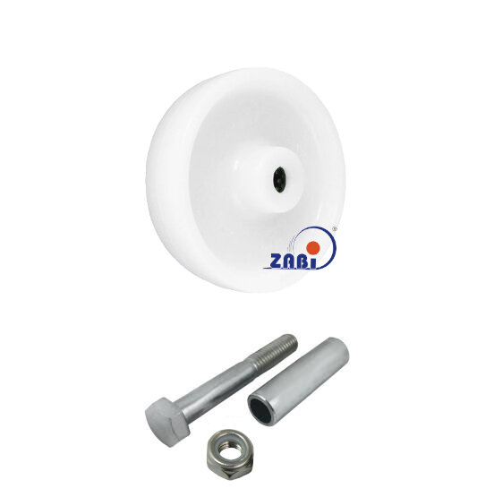 Колёса и наборы колёс, Колёса промышленные опорами из нержавеющей стали, С набором для монтажа с обозначением 21BX