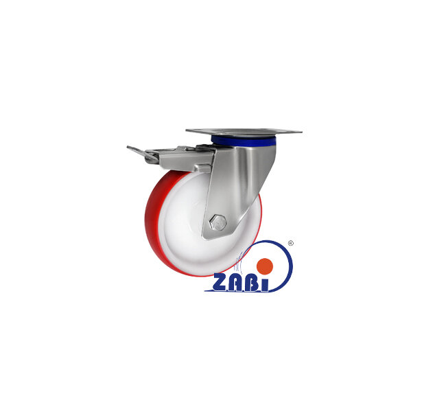 Колёса и наборы колёс, Колёса промышленные опорами из нержавеющей стали, с обозначением 45BCX9H