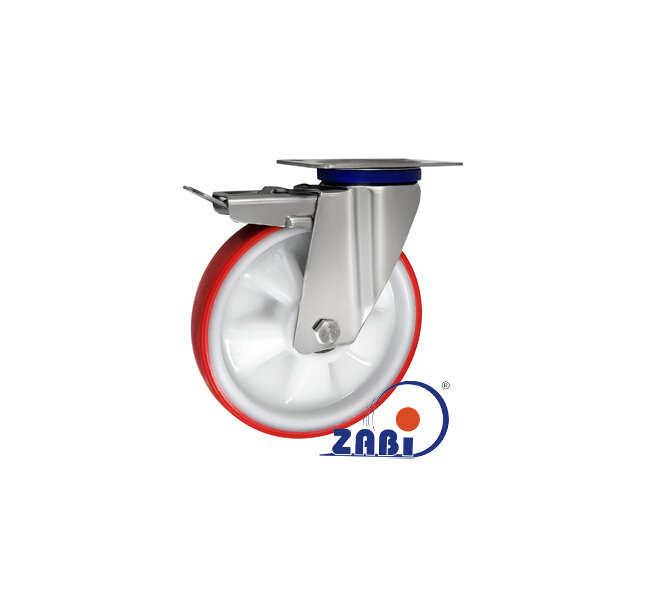 Колёса и наборы колёс, Колёса промышленные опорами из нержавеющей стали, с обозначением 65BCNXH