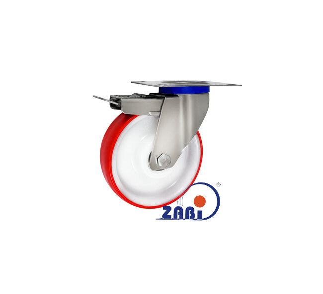 Колёса и наборы колёс, Колёса промышленные опорами из нержавеющей стали, с обозначением 75BCNXH