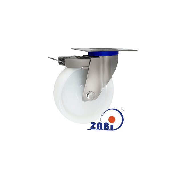 Колёса и наборы колёс, Колёса промышленные опорами из нержавеющей стали, с обозначением 75PPX9H