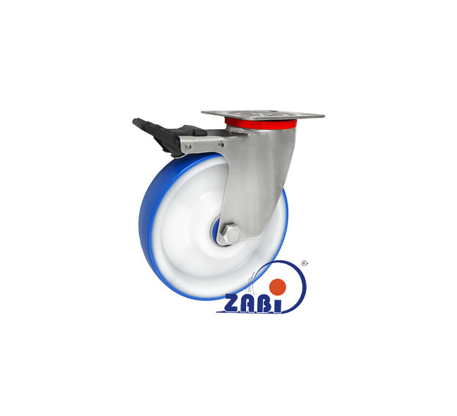 Колёса и наборы колёс, Колёса промышленные опорами из нержавеющей стали, с обозначением 75MBCNXH