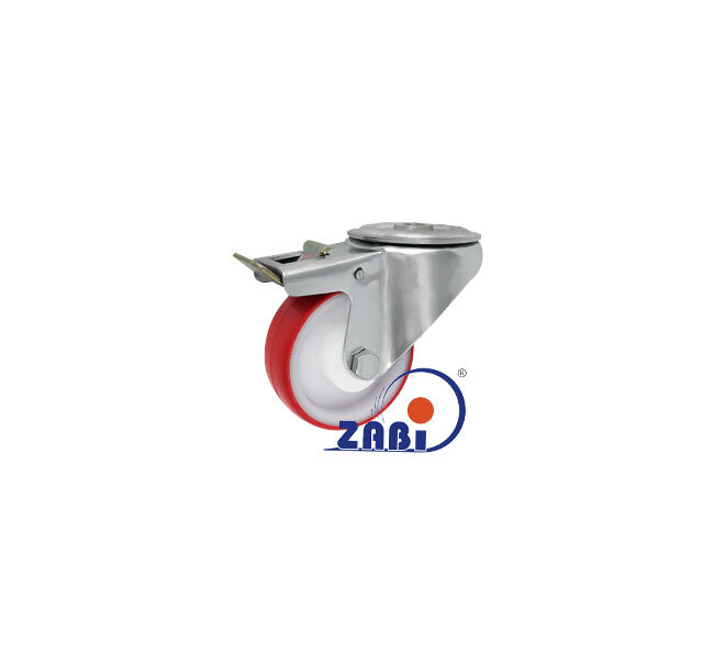 Колёса и наборы колёс, Колёса промышленные опорами из нержавеющей стали, с обозначением 8BCX9H