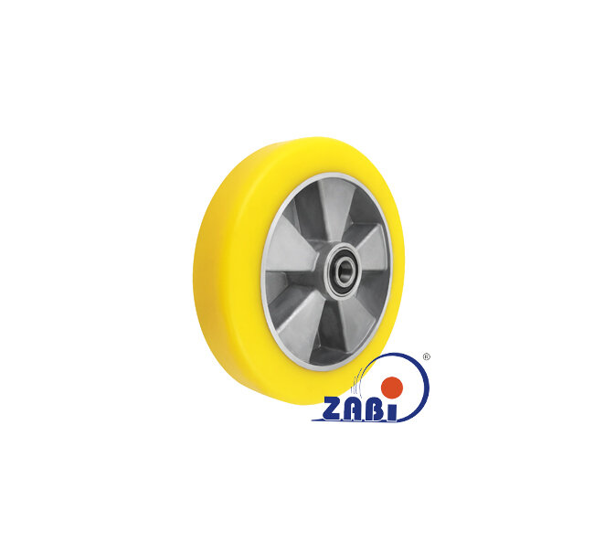 Колёса промышленные (алюминий + полиуретан), Колёса промышленные (алюминий + полиуретан), Отдельные колёса с обозначением A90P