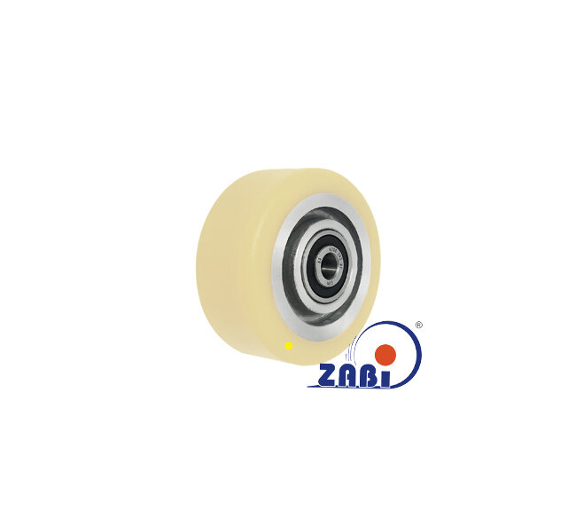 Antistatische Räder und Rollen mit Gummireifen, , mit dem Symbol A1PL/12-AS