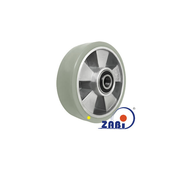 Koła elektrostatyczne, Koła elektrostatyczne aluminiowo-poliuretanowe, Koła o symbolu A40P/25-AS