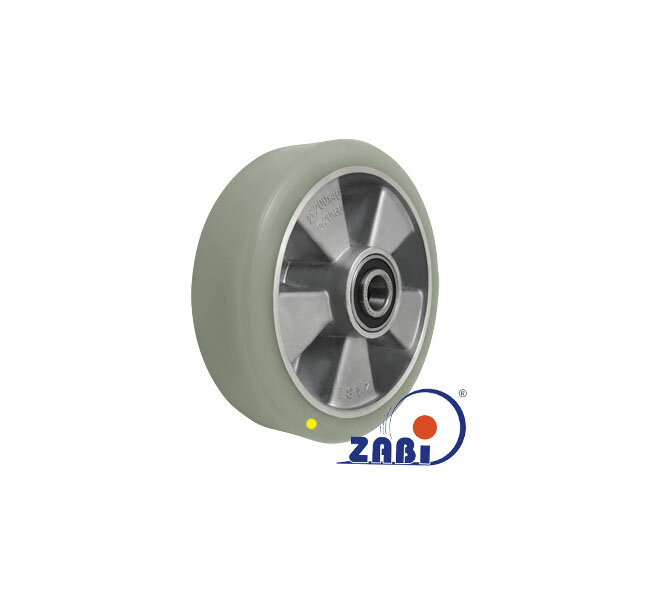 Koła elektrostatyczne, Koła elektrostatyczne aluminiowo-poliuretanowe, Koła o symbolu A50P-AS