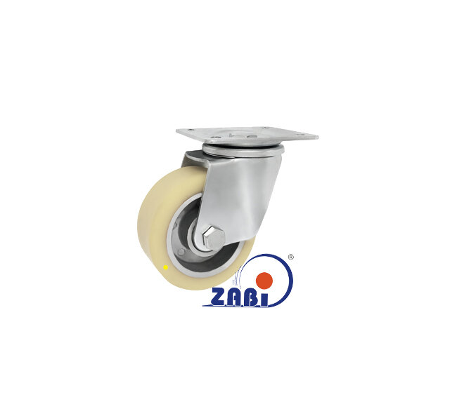 Antistatische Räder und Rollen mit Gummireifen, , mit dem Symbol A12PW-AS