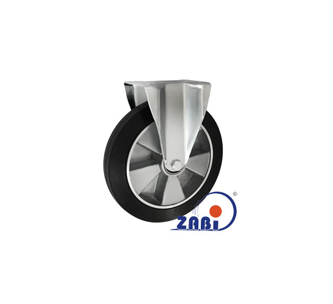 Колёса промышленные (алюминий +резина), Колёса промышленные (алюминий +резина), С неповоротными опорами с обозначением A93G