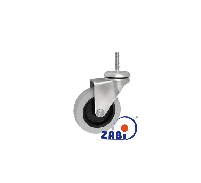 Колёса аппаратные (мебельные), Колёса аппаратные (мебельные), С опорами со штекером с обозначением M74T*M8