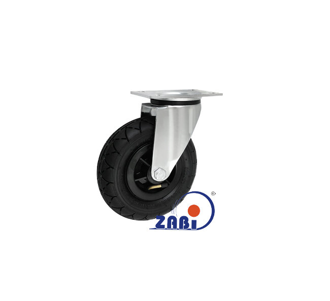 Колёса пневматические, Колёса пневматические, С поворотными опорами с обозначением 2002ŁK