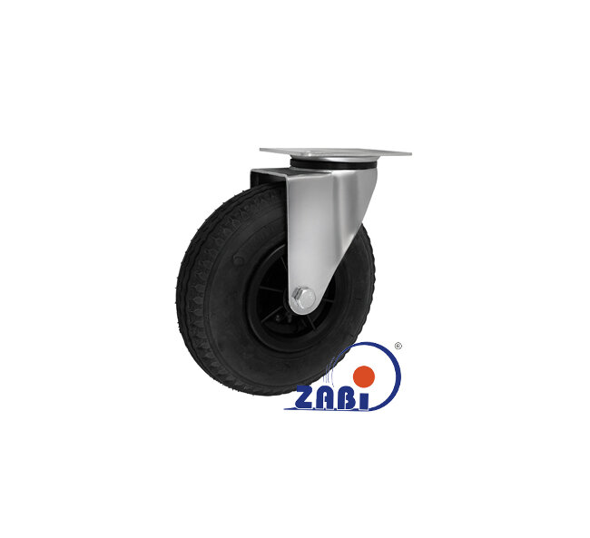 Колёса пневматические, Колёса пневматические, С поворотными опорами с обозначением 2252ŁKX4