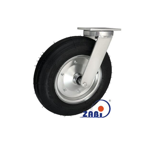 Räder mit Luftreifen, Räder mit Luftreifen, Lenkrollen mit Rückenloch mit dem Symbol 4002X10D