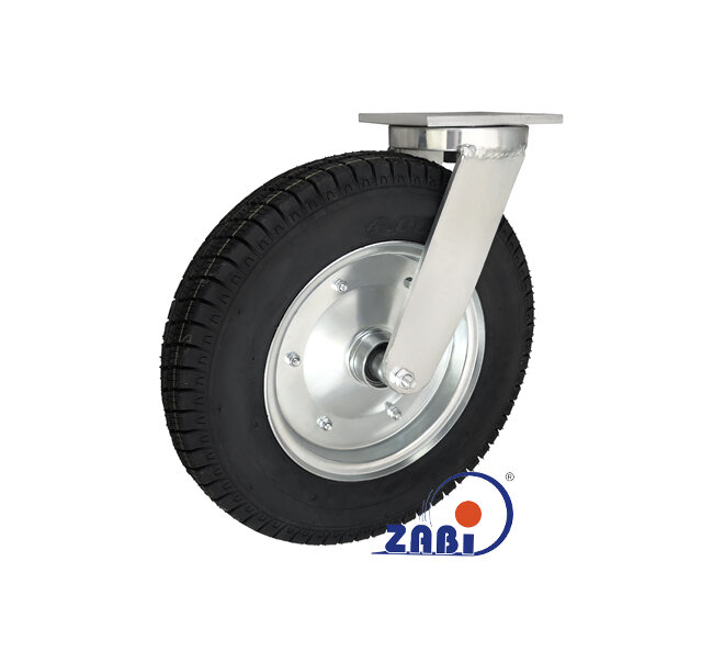 Räder mit Luftreifen, Räder mit Luftreifen, Lenkrollen mit Rückenloch mit dem Symbol 4002X10K