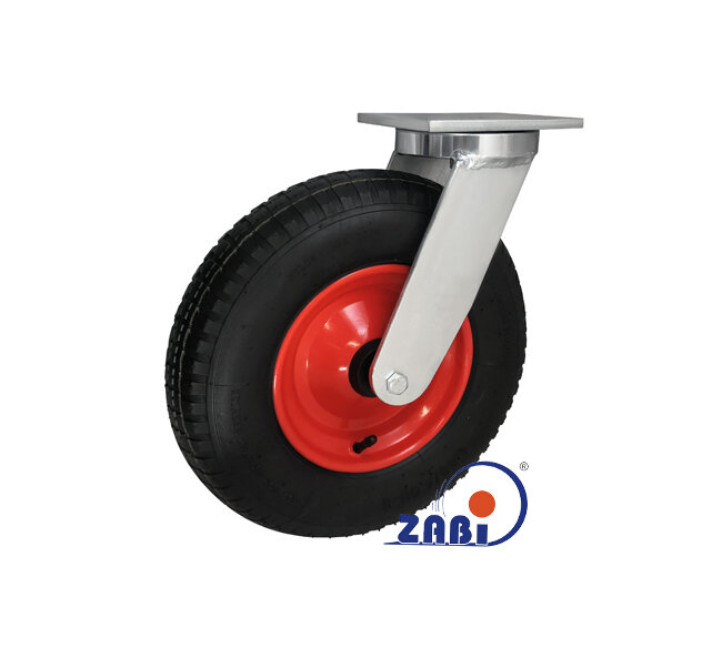 Räder mit Luftreifen, Räder mit Luftreifen, Lenkrollen mit Rückenloch mit dem Symbol 4002X2