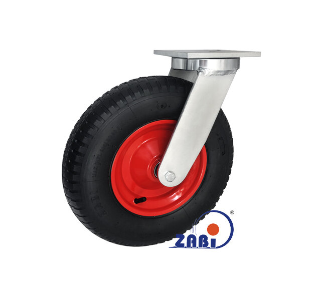 Räder mit Luftreifen, Räder mit Luftreifen, Lenkrollen mit Rückenloch mit dem Symbol 4002X4L