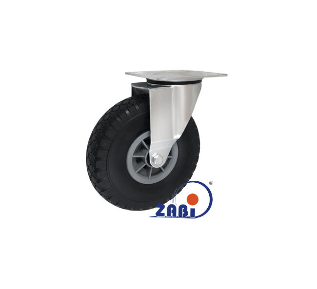 Колёса пневматические, Колёса из полиуретановой пены, В поворотных корпусах с обозначением 2602TP