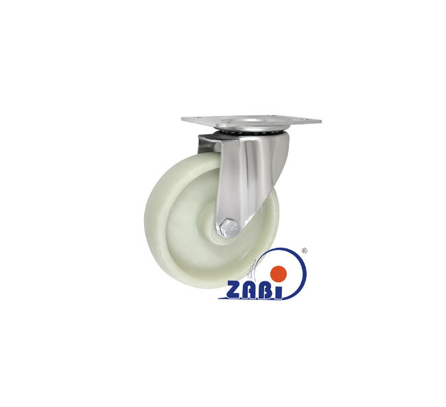 Колёса и наборы колёс, Колёса промышленные опорами из нержавеющей стали, С поворотными опорами из нержавеющей стали с обозначением 42BEZX9