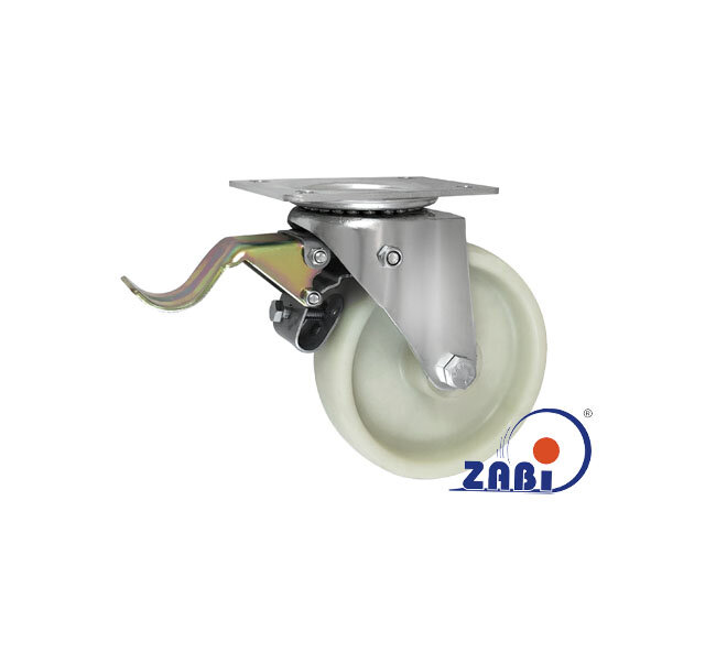 Колёса температуростойкие, Колёса температуростойкие до 130 °C, В корпусах поворотных с тормозом с обозначением 45BEZH