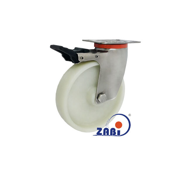 Колёса и наборы колёс, Колёса промышленные опорами из нержавеющей стали, с обозначением 75MBEX9H