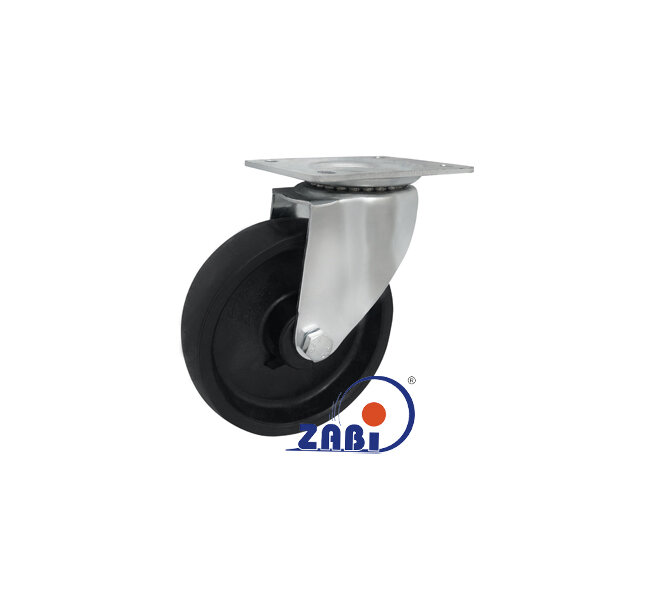 Колёса и наборы колёс, Колёса промышленные опорами из нержавеющей стали, С поворотными опорами из нержавеющей стали с обозначением 42EZX