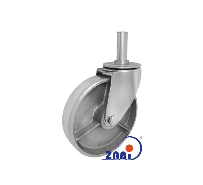 Колёса температуростойкие, Колёса температуростойкие до 300 °C, С опорами со штекером с обозначением A54*27