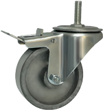 W obudowach z trzpieniem i hamulcem