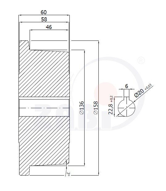 Колёса и наборы колёс, Колёса воротниковые из литой стали, Колёса без подшипник с обозначением V49