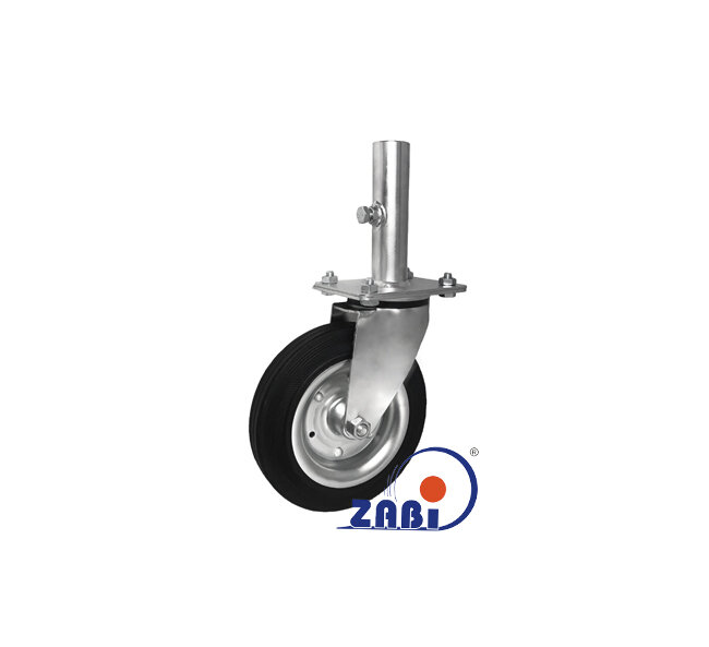 Zestawy do rusztowań, Metalowo-gumowe do rusztowań z rurą, Zestawy do rusztowań z rurą w obudowie skrętnej o symbolu ZR62/35