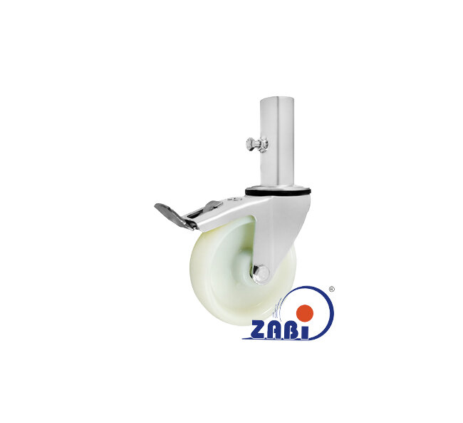 Zestawy do rusztowań, Poliamidowe do rusztowań z rurą, Zestawy do rusztowań z rurą w obudowie skrętnej z hamulcem o symbolu ZR45BWH