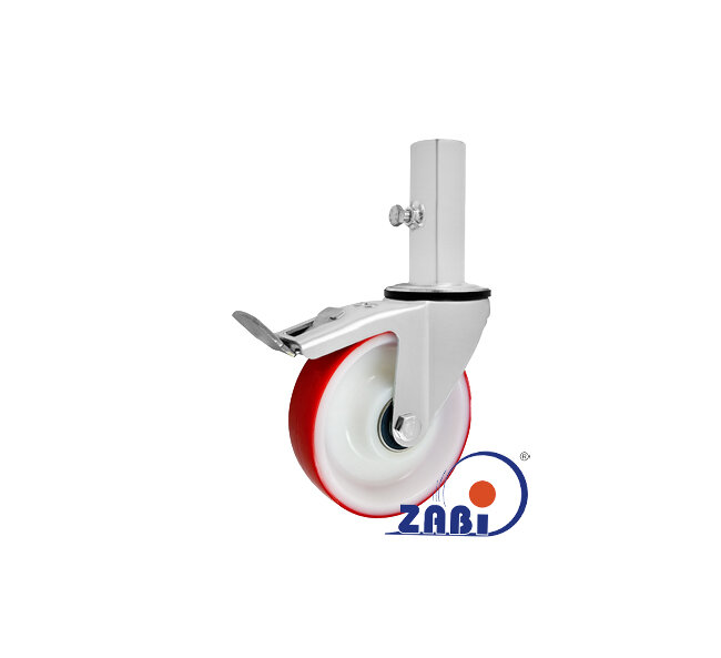 Rädersätze für Baugerüste mit Höhenverstellung, , mit dem Symbol ZR45BCNWH