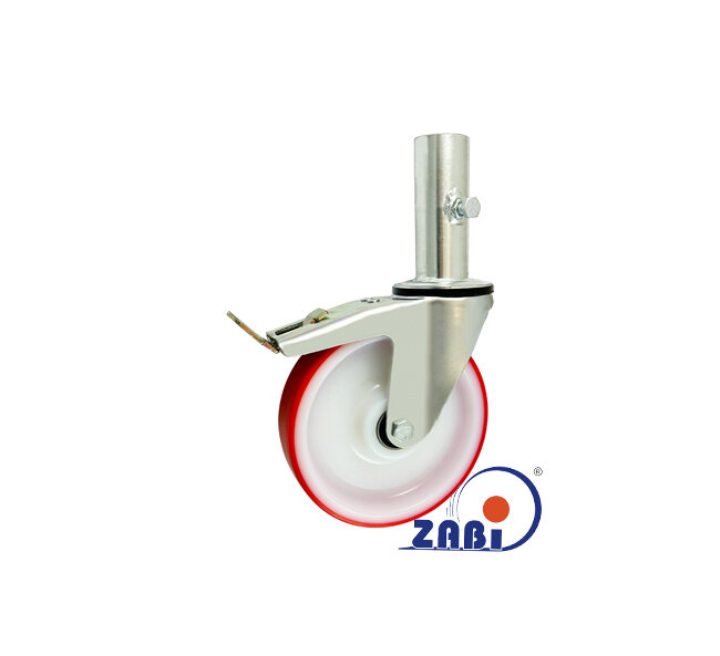 Zestawy do rusztowań, Poliamidowo-poliuretanowe do rusztowań z rurą, Zestawy do rusztowań z rurą w obudowie skrętnej z hamulcem o symbolu ZR65BCNWH