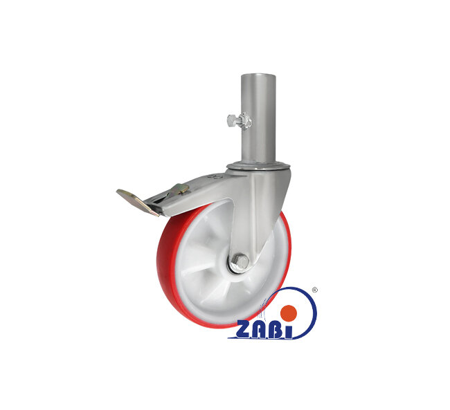 Rädersätze für Baugerüste mit Höhenverstellung, , mit dem Symbol ZR65BCNWH