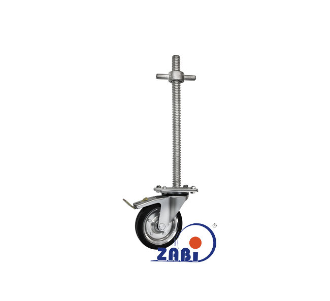 Колёса и штативы для строительных лесов с регулировкой высоты, Колёса и штативы для строительных лесов с регулировкой высоты, Наборы колёс для строительных лесов с регулируемой высотой 4и тормозом с обозначением Z45NWH/32*