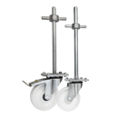 Polyamid-Polyurethan Rädersätze für Baugerüste mit Höhenverstellung