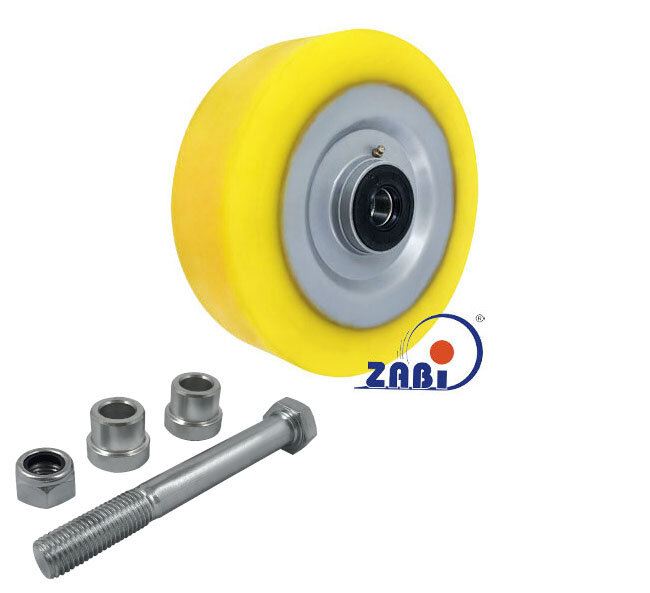 Räder und Rollen, Räder für Schneepflüge und Kehrmaschinen, Räder mit Montage-Set mit dem Symbol 91MPD