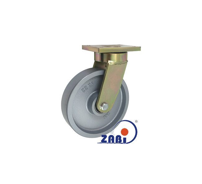 Колёса и наборы колёс, Колёса чугунные выдерживающие повышенную нагрузку, С поворотными опорами вареные с обозначением 62Z