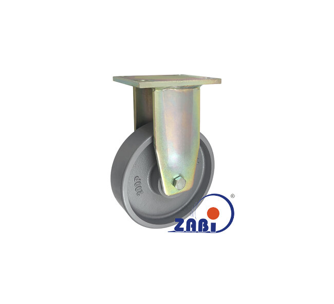 Колёса и наборы колёс, Колёса чугунные выдерживающие повышенную нагрузку, С неповоротными опорами с обозначением 53Z