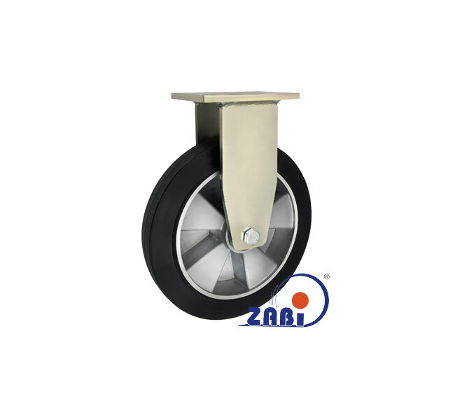 Koła aluminiowo-gumowe, Do dużych obciążeń, W obudowach stałych spawanych o symbolu A93GD