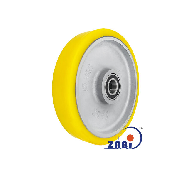 Gussräder aus Polyurethan, Gussräder aus Polyurethan, Räder mit dem Symbol 260ZP/25