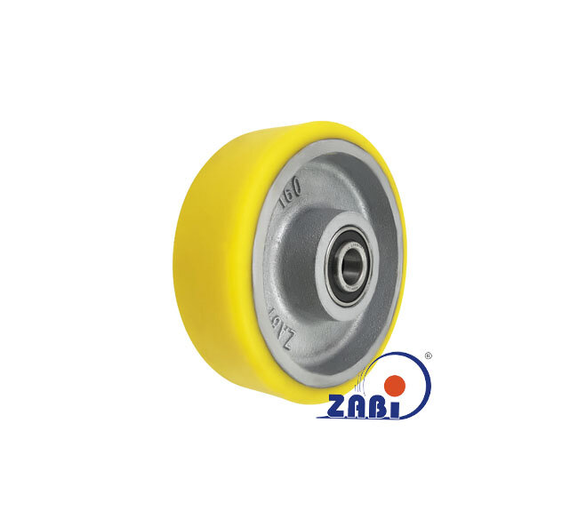 Колёса чугунные +полиуретан выдерживающие повышенную нагрузку, Колёса чугунные +полиуретан выдерживающие повышенную нагрузку, Отдельные колёса с обозначением 40ZP