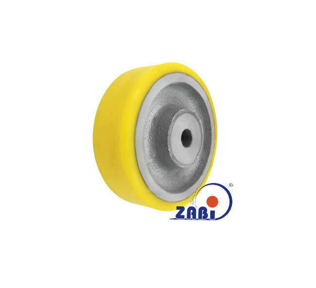 Колёса чугунные +полиуретан выдерживающие повышенную нагрузку, Колёса чугунные +полиуретан выдерживающие повышенную нагрузку, Отдельные колёса с обозначением 49ZP/30