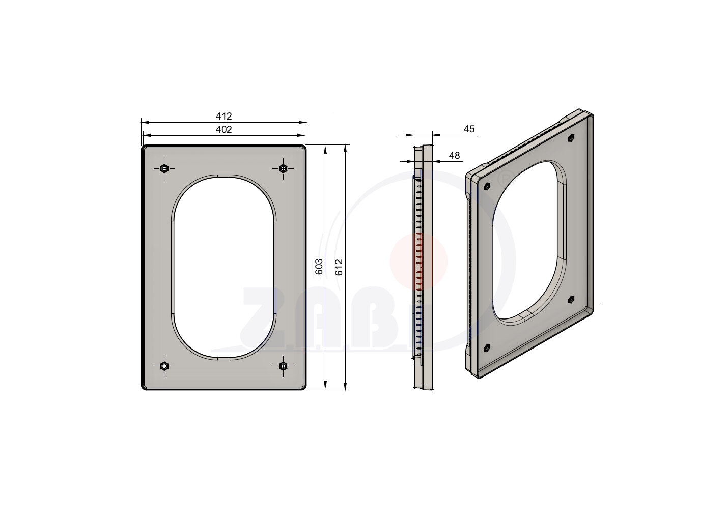 , Teile und Zubehör für Räder, TRANSPORTWAGEN mit dem Symbol WTPA-400x600/M17T