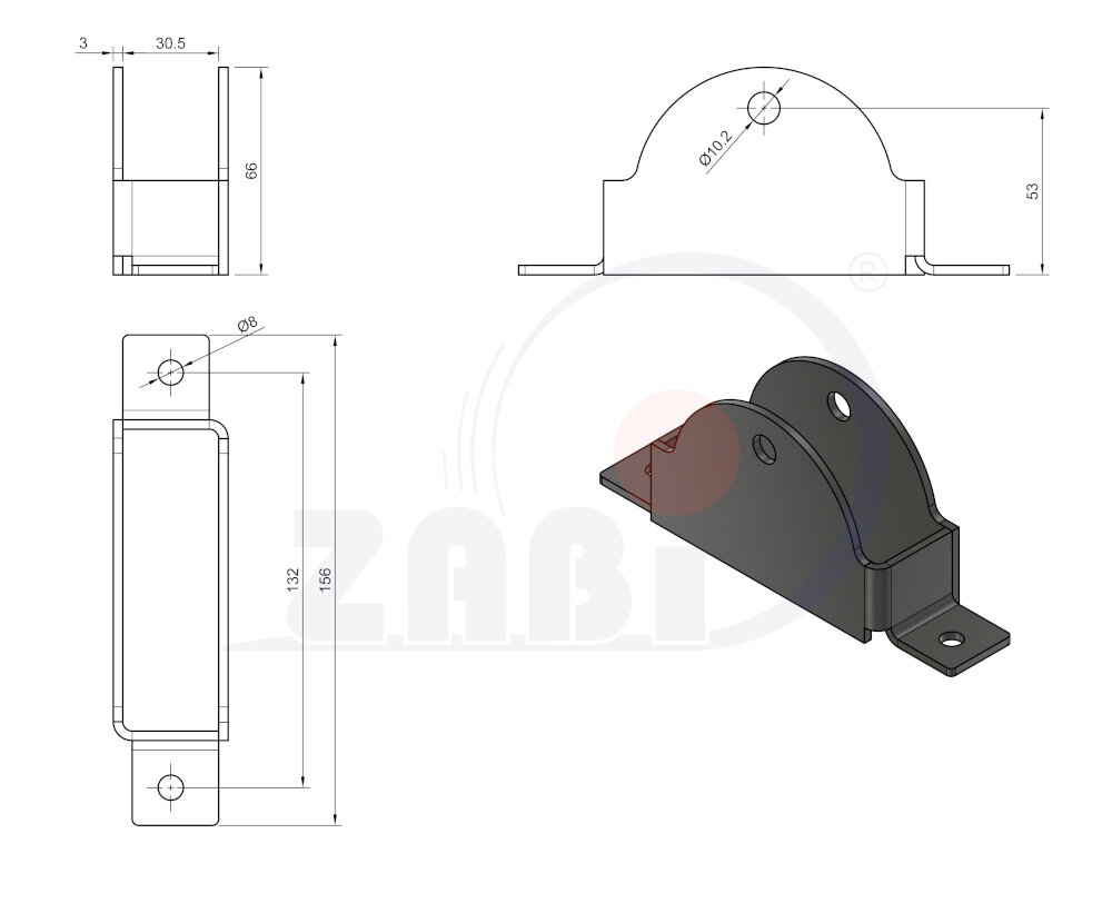 Ролики пластиковые и металлические, Ролики металлические, Для ворот к т-образному профилю с обозначением OSŁONA RJ/36